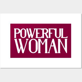 Feminist woman power quotes Posters and Art